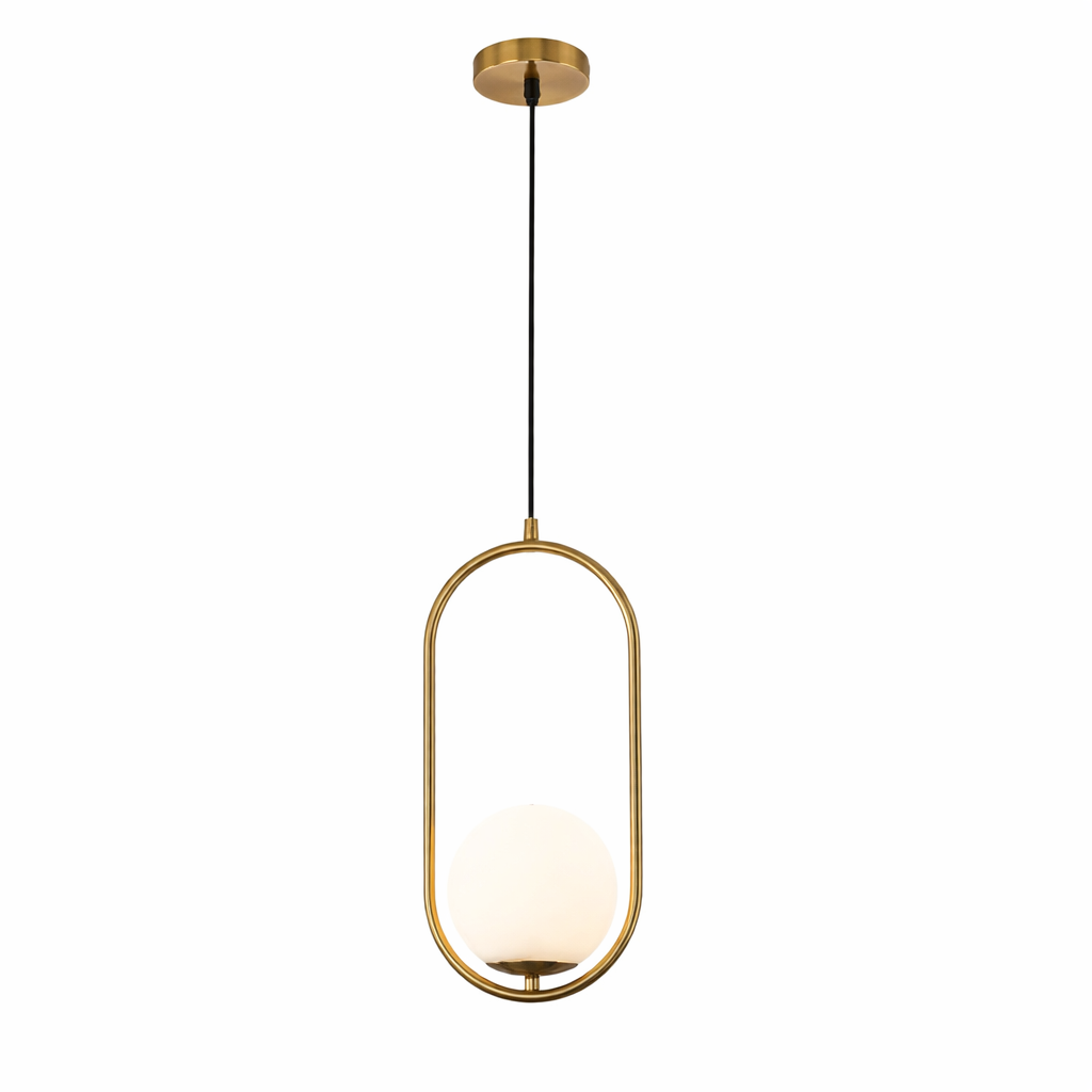 Modern Capsule Glass Pendant Ceiling Light (Model: HL Capsule)