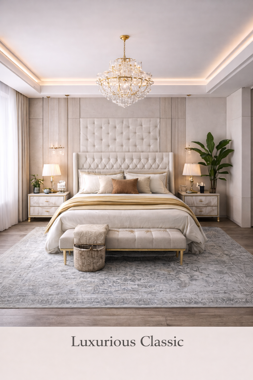 Bedroom interior design by Studio013