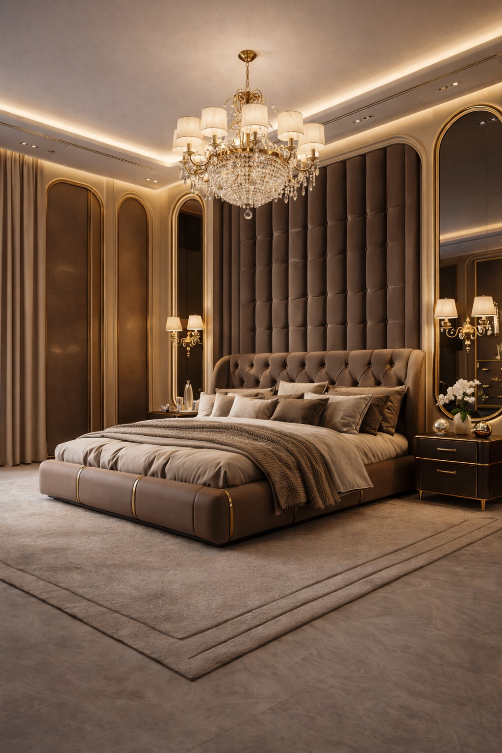 Bedroom interior design by Studio013