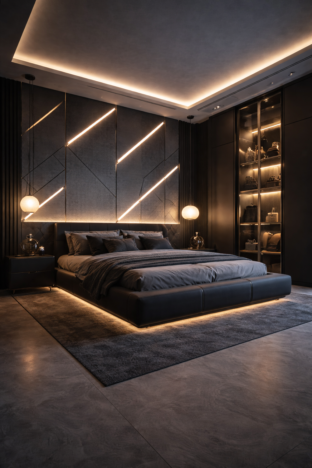 Bedroom interior design by Studio013