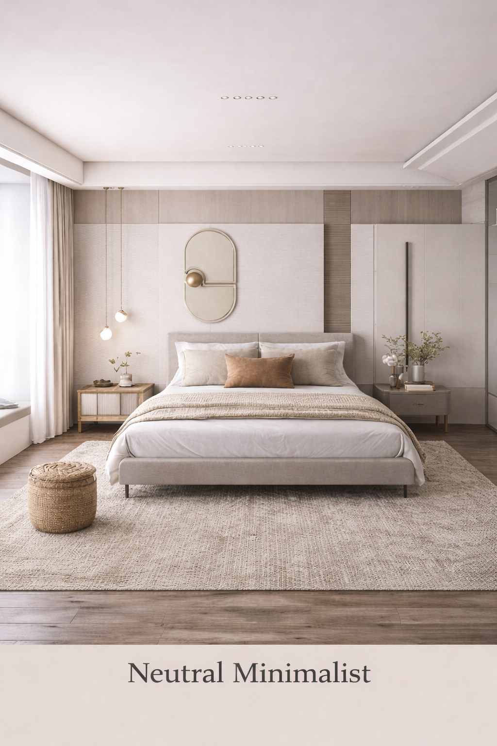 Bedroom interior design by Studio013