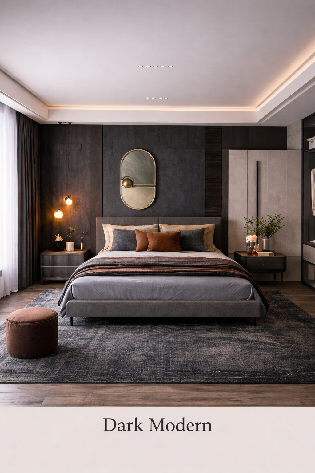 Bedroom interior design by Studio013