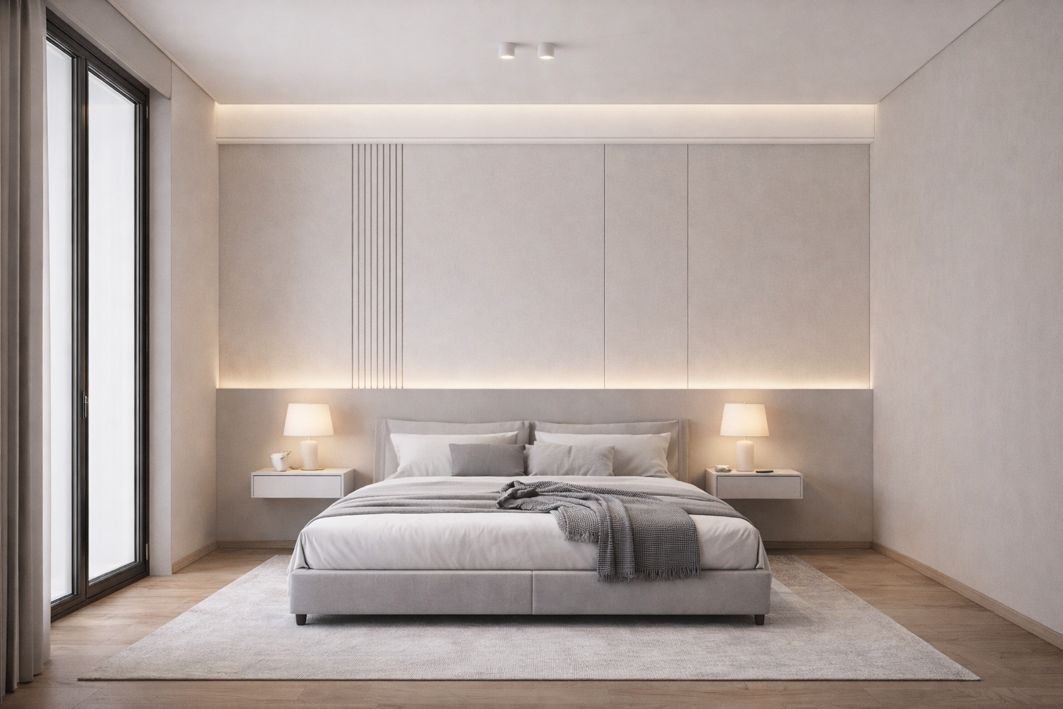 Bedroom interior design by Studio013