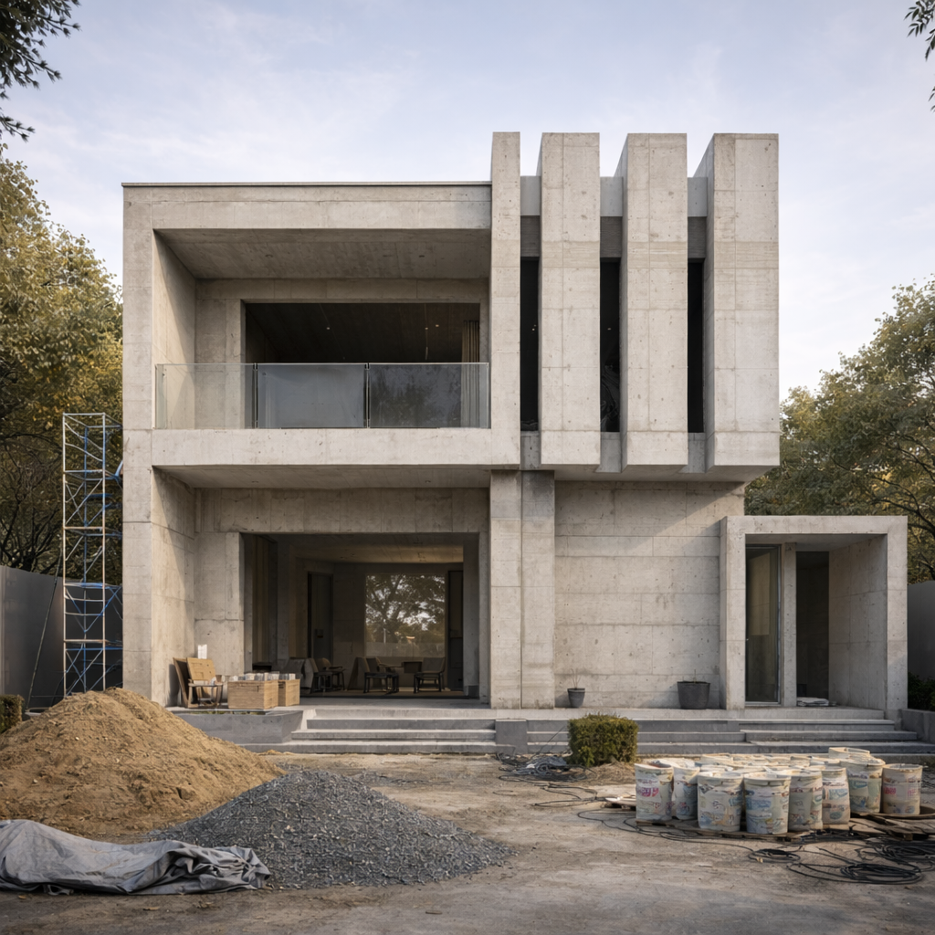 Exteriors interior design by Studio013
