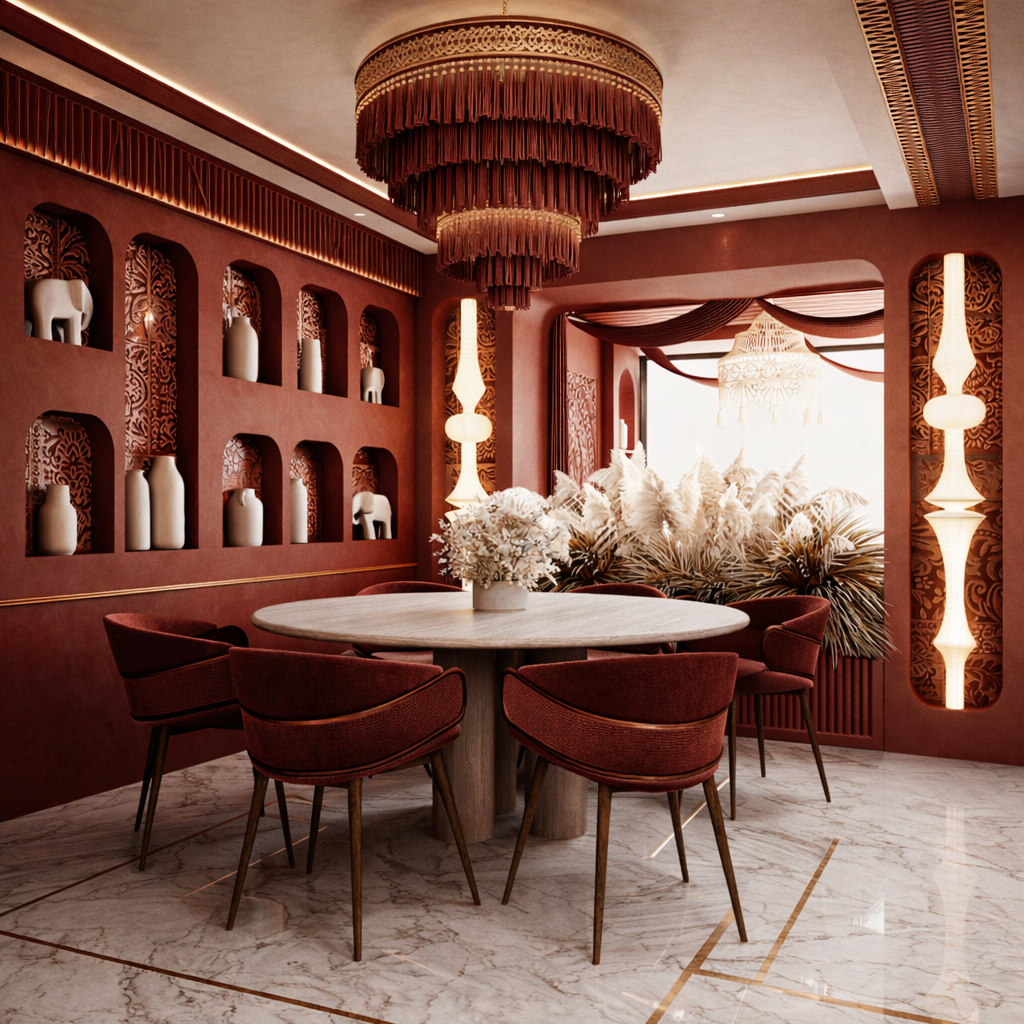Restaurant interior design by Studio013
